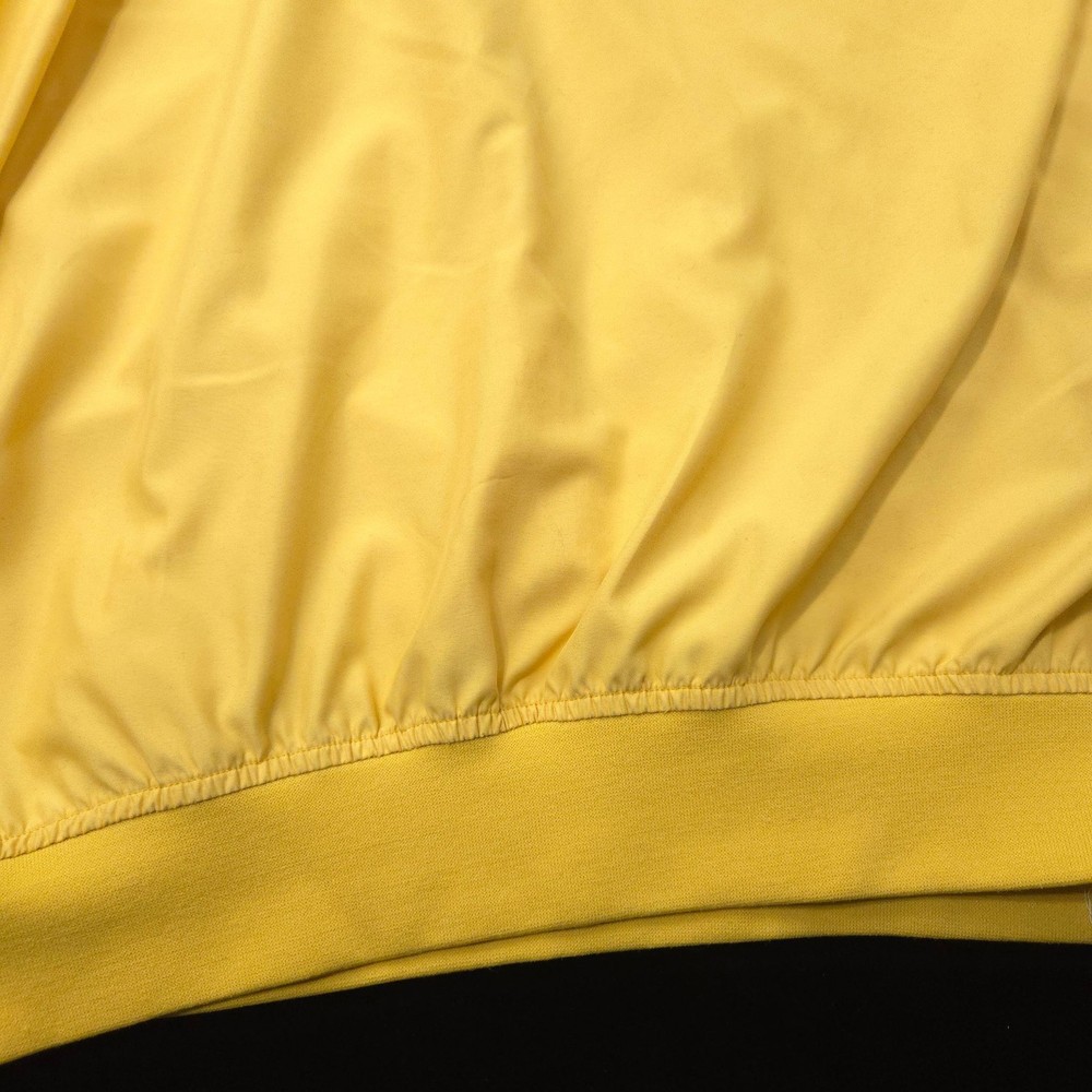 Zero Restriction -Estancia Pullover Mens -L Yellow Golf windbreaker jacket Snap