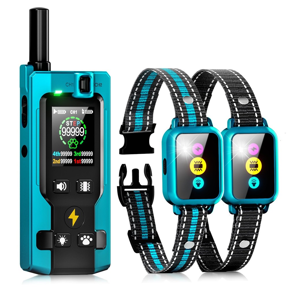 Dog Training Collar for 2 Dogs, 4200FT Range, Waterproof, 5 Modes,