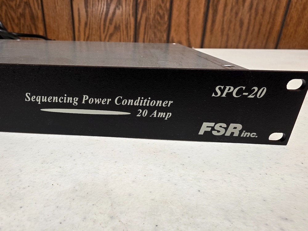 FSR inc. SPC-20 20 AMP Sequencing Power Conditioner Unit