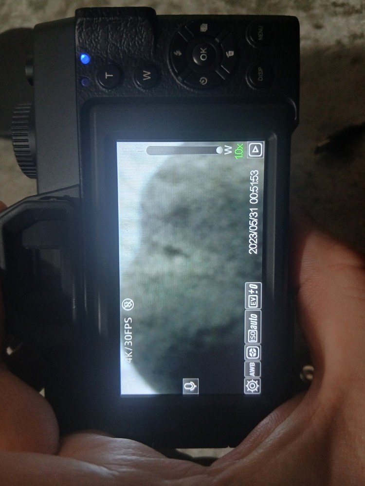 Monitech 4k digital camera camcorder (MINT) wide angle lens