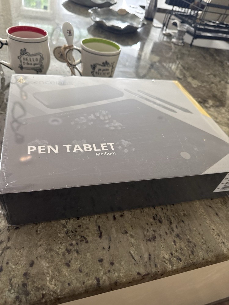 Xencelabs Pen Tablet Medium Tablet Sleeve 3 Button Pen Wireless Dongle Adapter