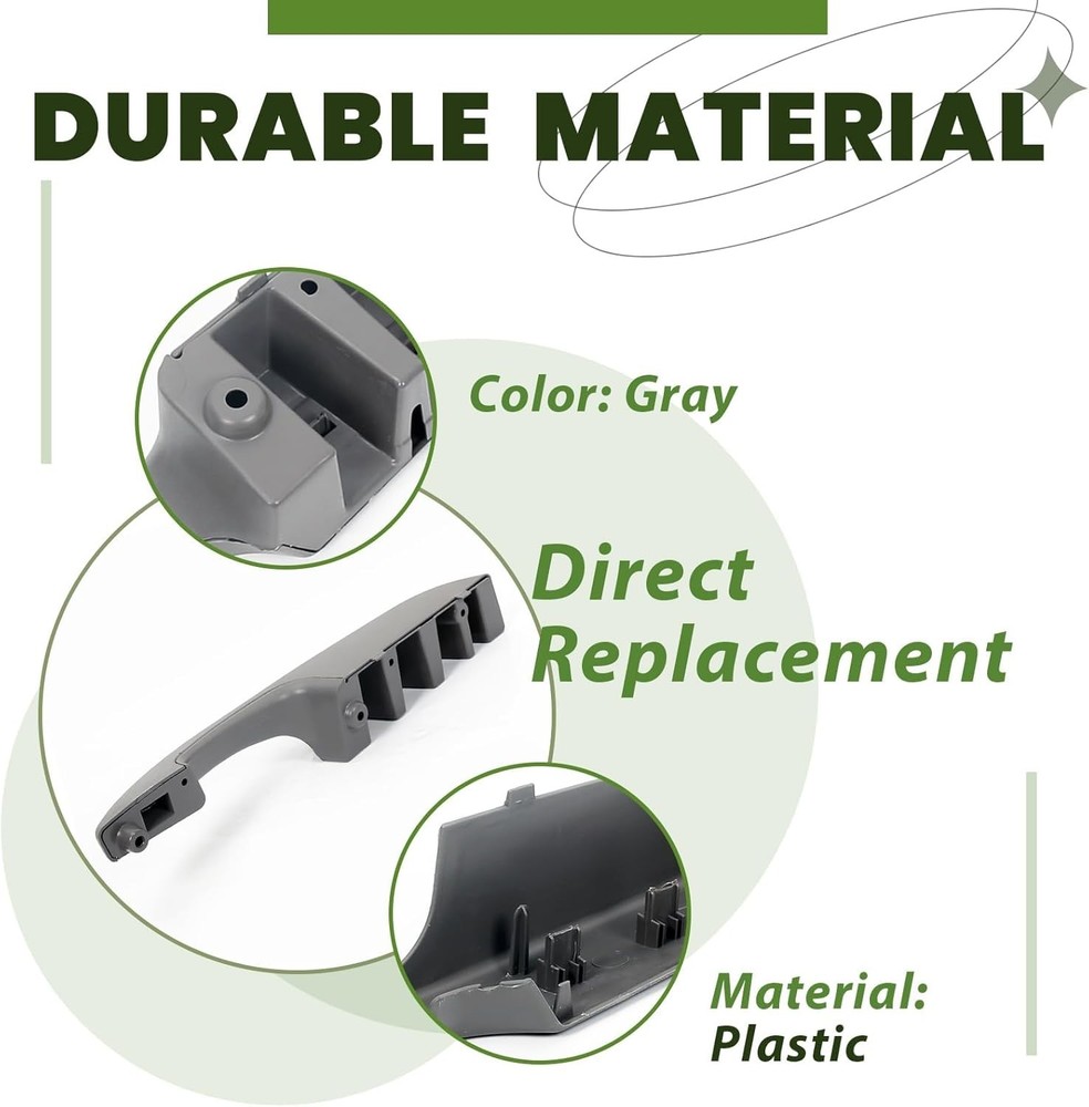 Driver Side Left Door Pull Handle Armrest For 2003-2019 Chevy Express GMC Savana