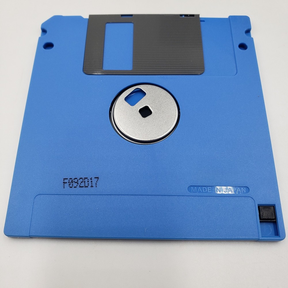 2Yamaha YFD2DD Micro Floppy Disk Double Sided Double Density Double track (USED)