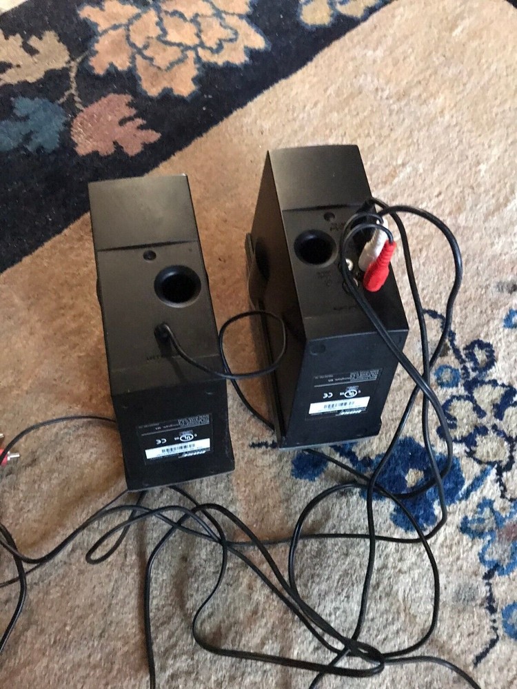 Bose Companion 2 Computer Speaker System Silver & Black