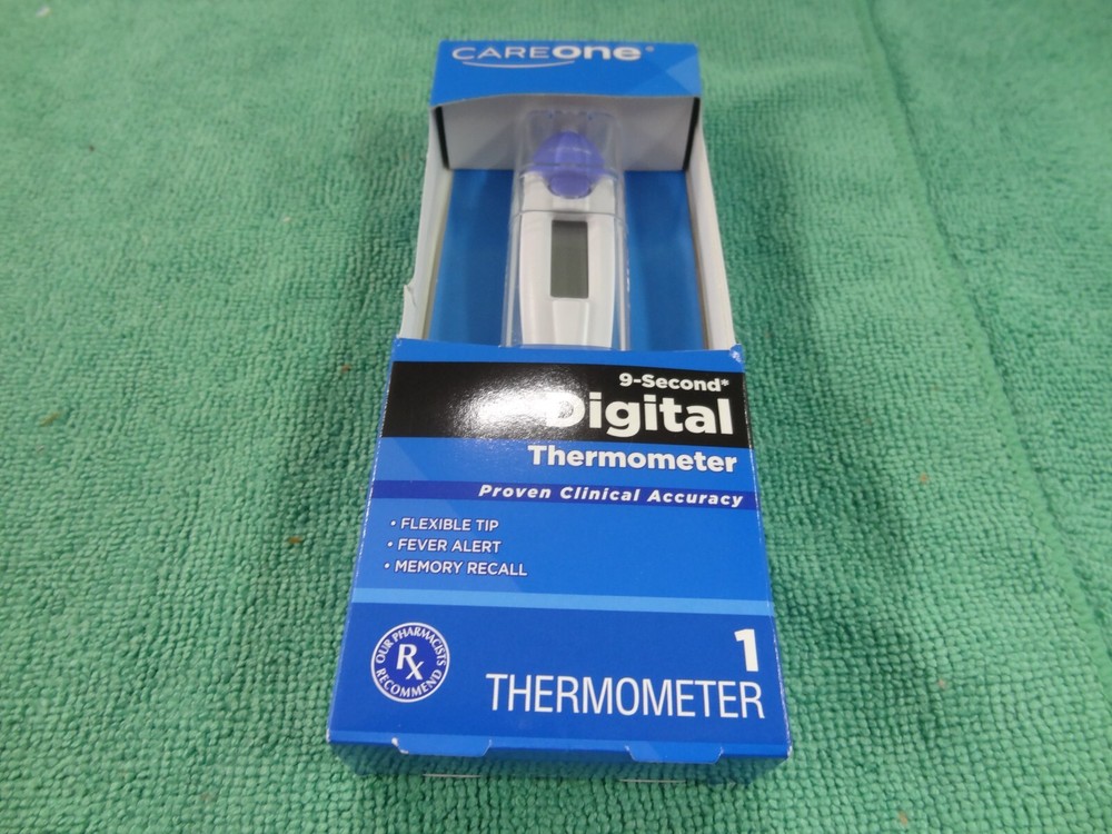 NEW CareOne 9 Second Digital Thermometer