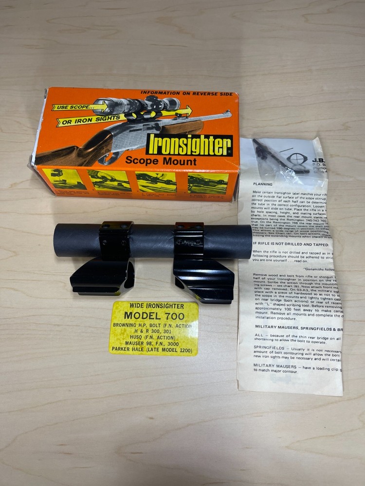 Holden Ironsight Model 700 See Thru Scope Mount
