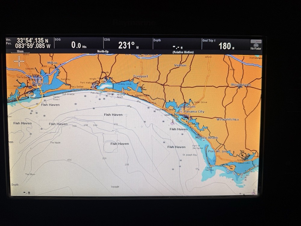 Raymarine c125 Mfd Chartplotter Display - Suncover Power Cable