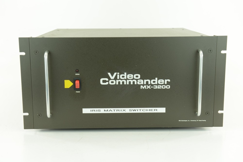 Iris Technologies Video Commander MX-3200 Video Matrix Rack Unit W/ Power Supply