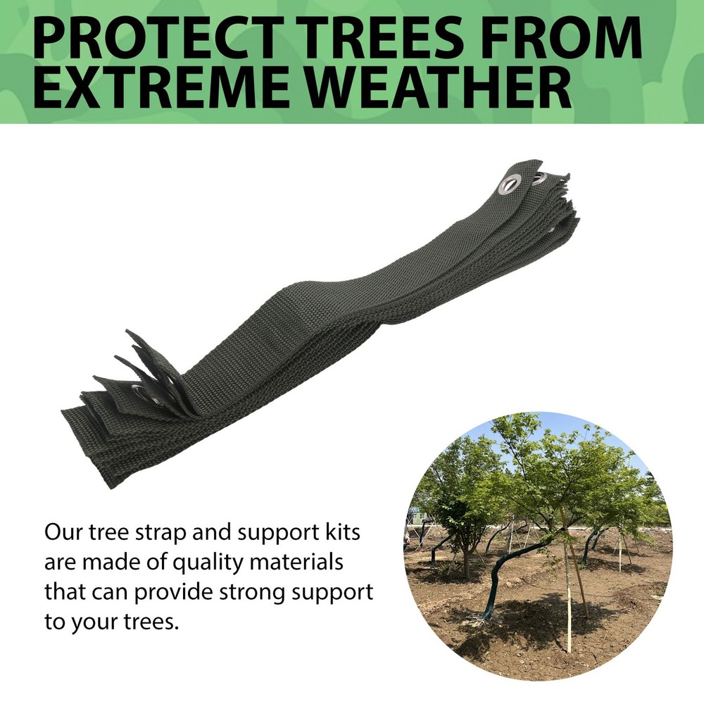 Tree Strap with Grommet Strong Load Bearing Good Support Effectively Fixed7388