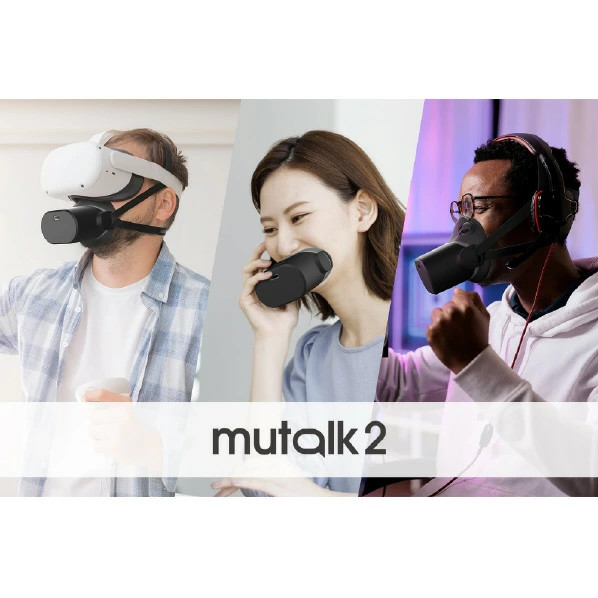 Shiftall Metaverse Compatible Wireless Soundproof Microphone Mutalk 2 SVP-OD2B
