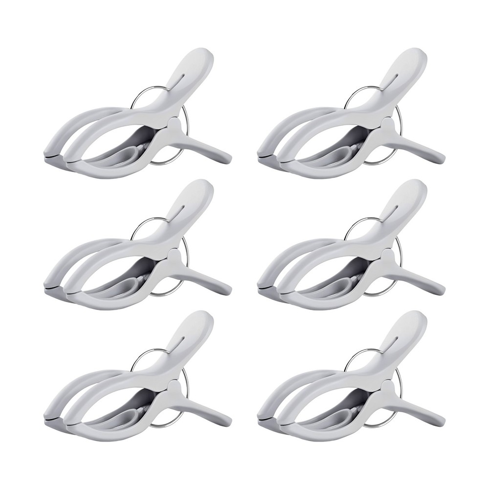 Windproof Plastic Clothespins for Bed Sheets and Quilts Drying Rack Clips Home U