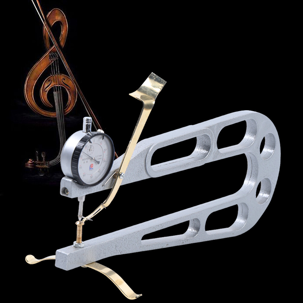 Professional Luthier Violin/Viola/Cello Thickness Measure Tool w/ Dial Indicator