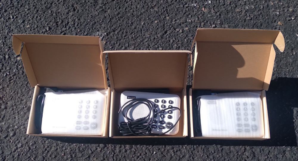 3 Wuloo Wireless Home Intercom System White