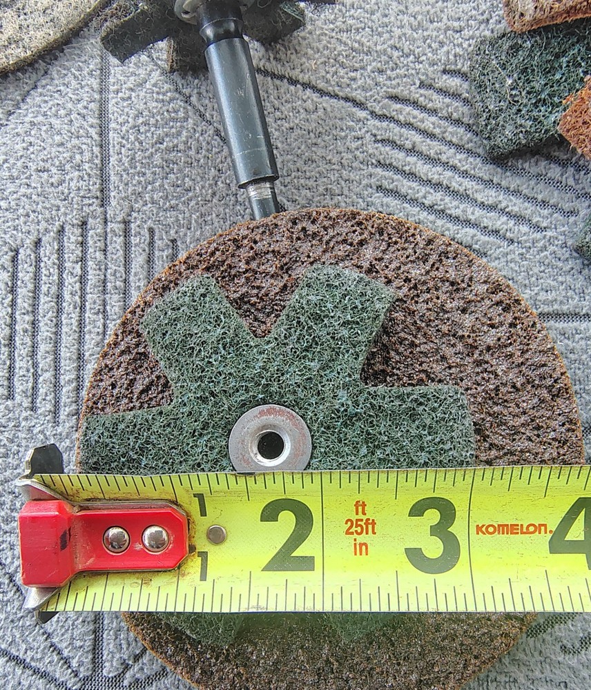 🗽 ABRASIVE WHEELS AND 1/4" DIA. ARBOR