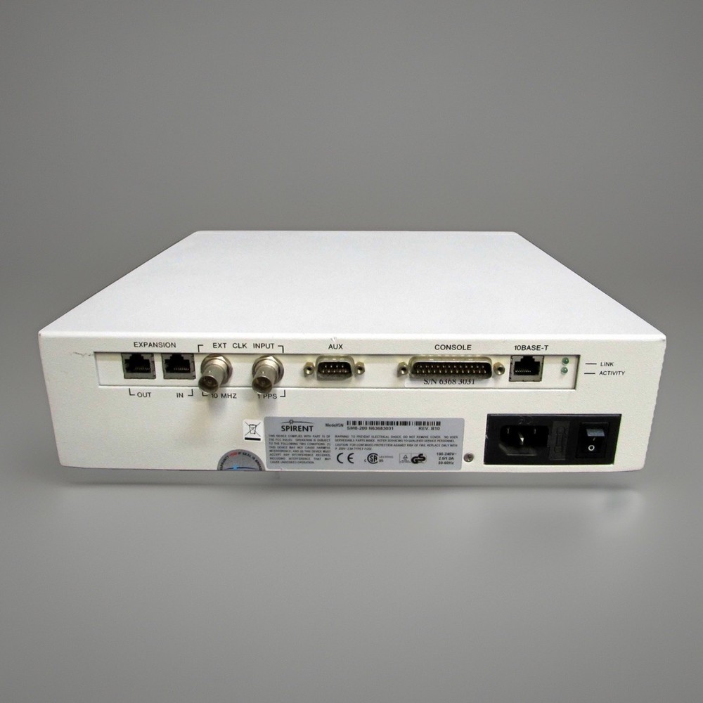 NetCom Systems SmartBits 200 SMB-0200 with 4x ML-7710 Modules