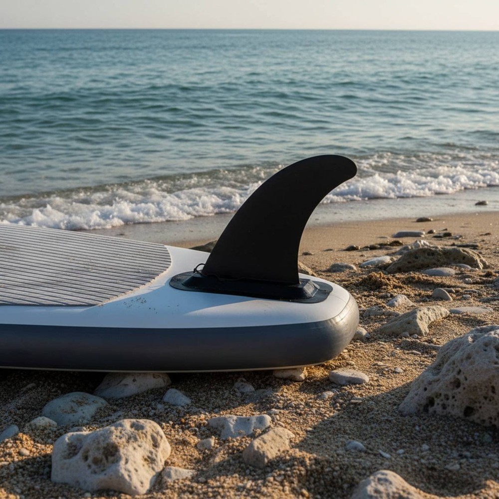 Detachable SUP Fin Improves Stability Insert-in Center Fin for Paddleboarders