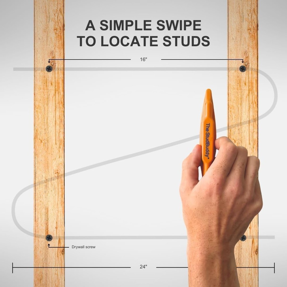 Quick & Efficient Stud Finder with Powerful Magnet - Ideal for DIY Projects