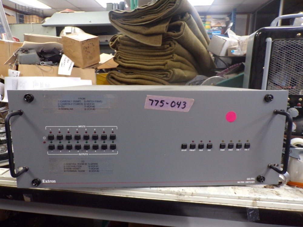 Extron QS-FPC QuickSwitch Front Panel Controller Matrix Switcher, QSFPC