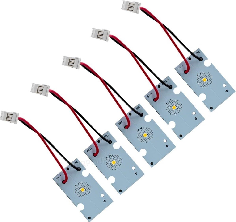 For Maytag Whirlpool W10843353 Refrigerator LED Light Board Module- 5Pack
