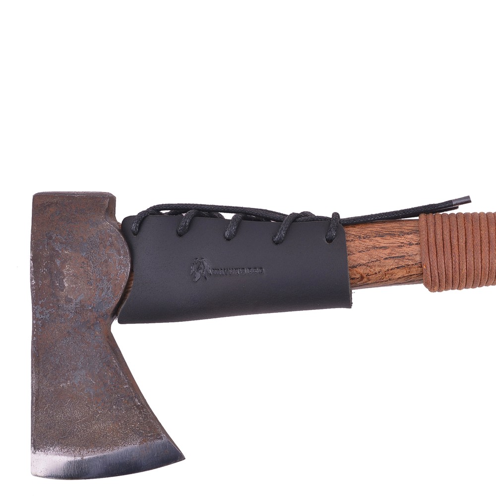 Vintage Leather Gardening Picks Handle Guard Collar Axe Handle Protector