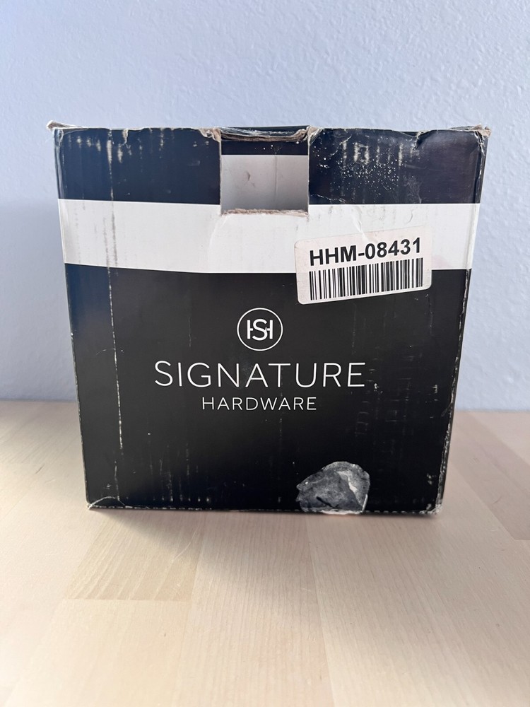 Signature Hardware SH607C Adelphi 4.5" Pattern Grate Linear Shower Drain Chrome