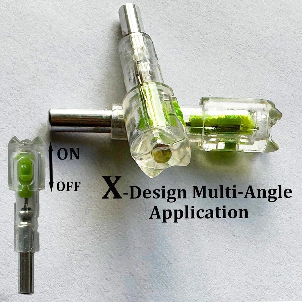 Crossbow Lighted Nocks for Bolts LED Compatibility 6 Pack