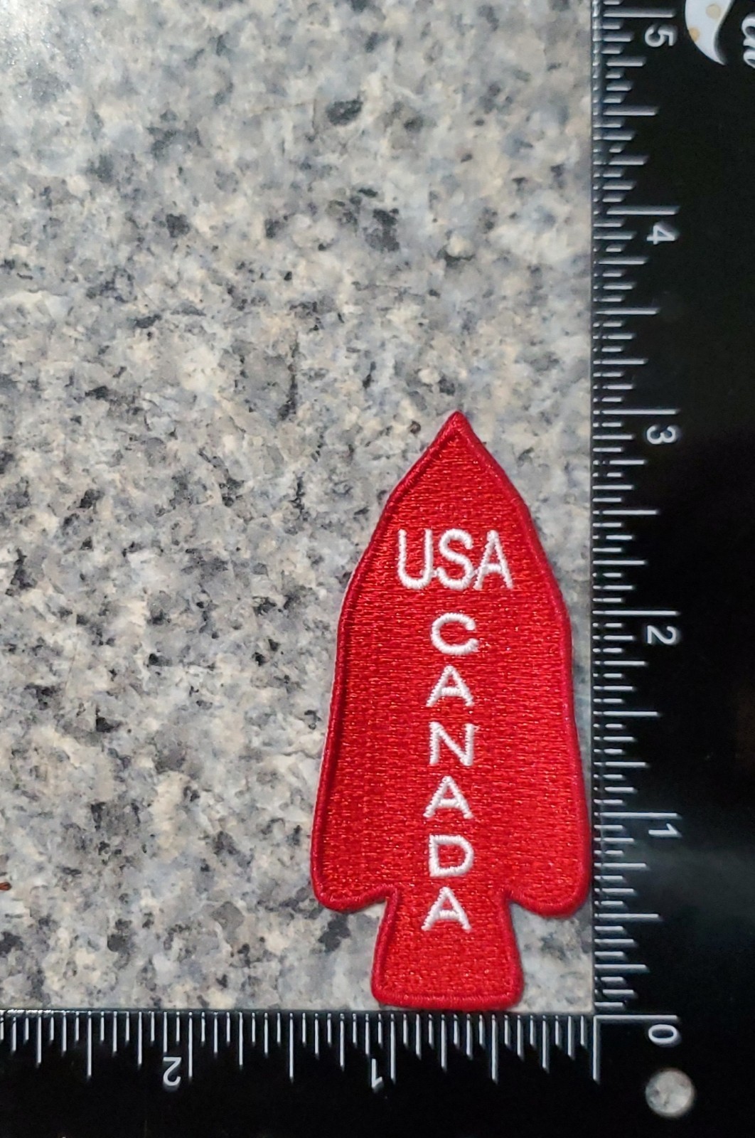 Vtg WW2 USA CANADA Devil's Brigade 1st Special Forces Ops Patch. 3"x1.5"