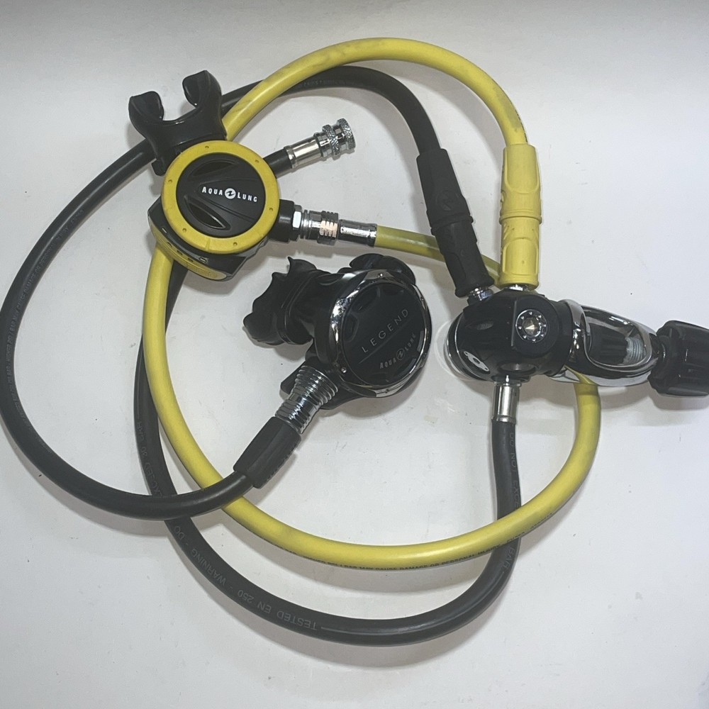AQUALUNG LEGEND SCUBA REGULATOR & ABS EN250 Pre Owned
