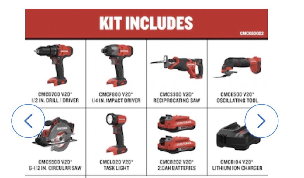 Craftsman tool kit