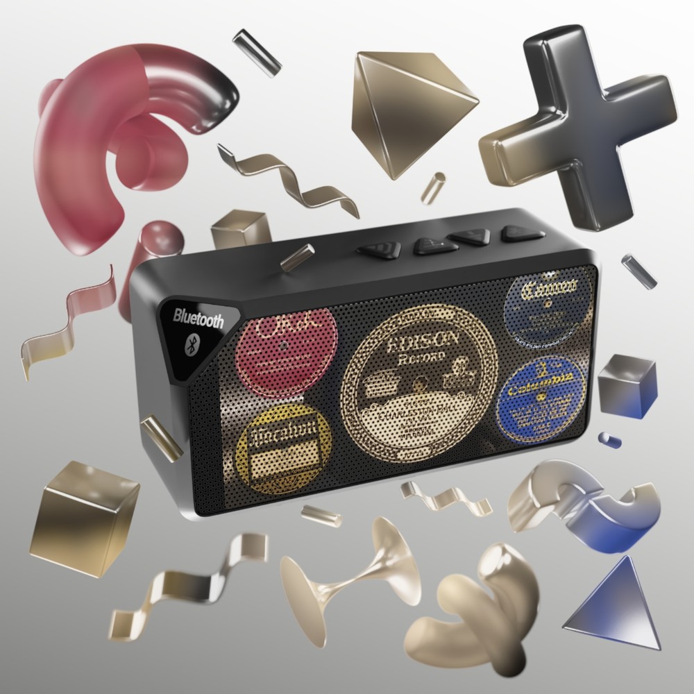 Bluetooth Speaker - 78 rpm Style!
