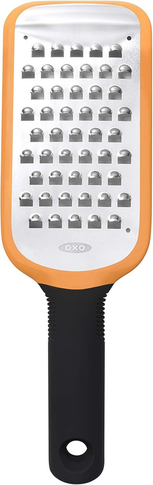 Good Grips Etched Coarse Grater, Orange