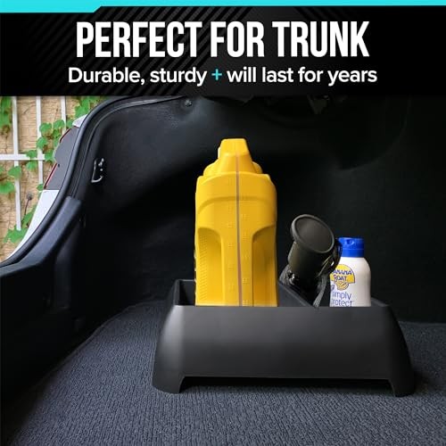 Heavy Duty Storage Organizer for Vehicle Trunk, Garage, Under Sink Organizer,