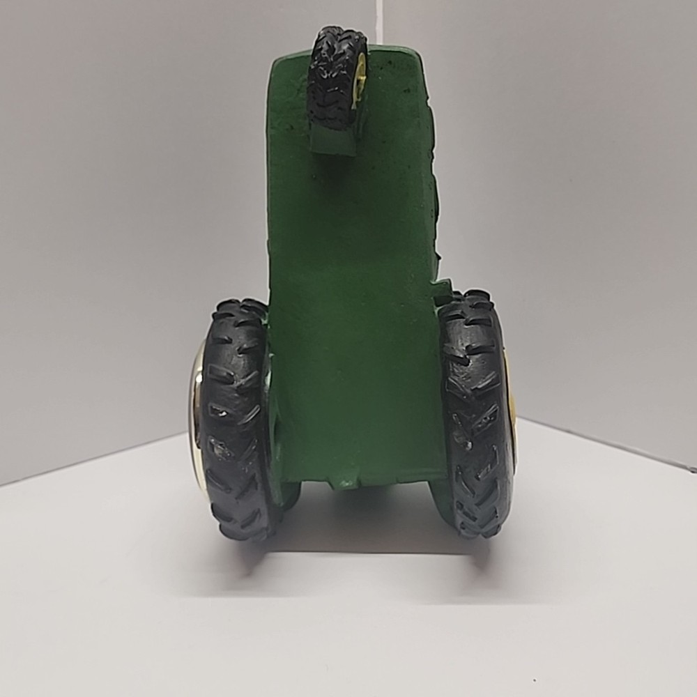 John Deere Green Handmade Tractor Desk/Mantle Clock