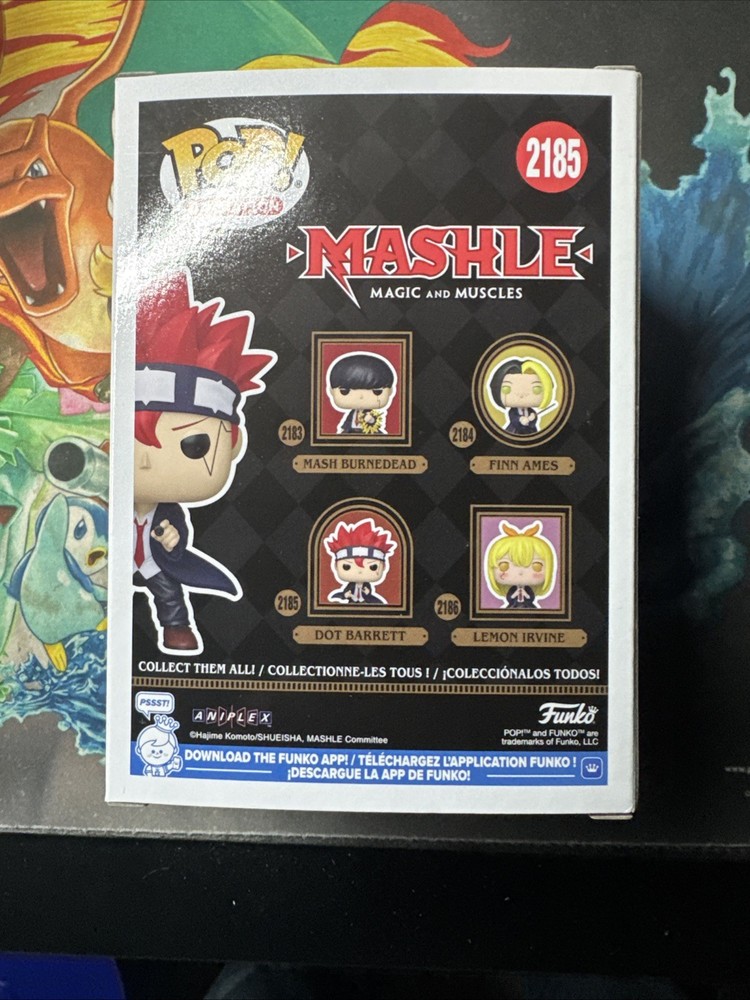 Funko Pop! Mashle : Magic and Muscles : Dot Barrett #2185 W/ Protector
