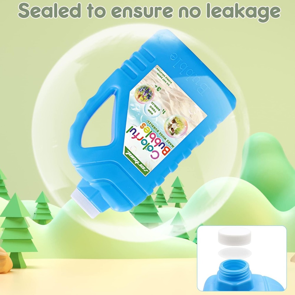 Bubble Solution Refill 33.8 OZ Bubble Concentrate Solution for Bubble Machine...