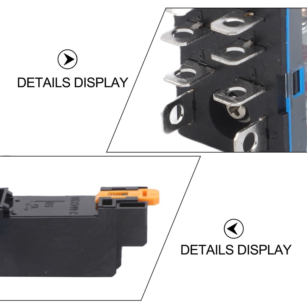 Efficiently Designed LY2N J Relay with Socket Base Operating at 220VAC/240VAC