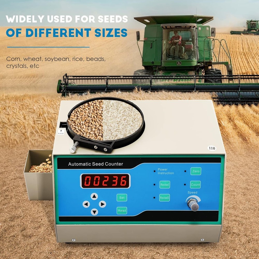Digital Automatic Seed Counter Vacuum Grain Seed Wheat Counting Machine