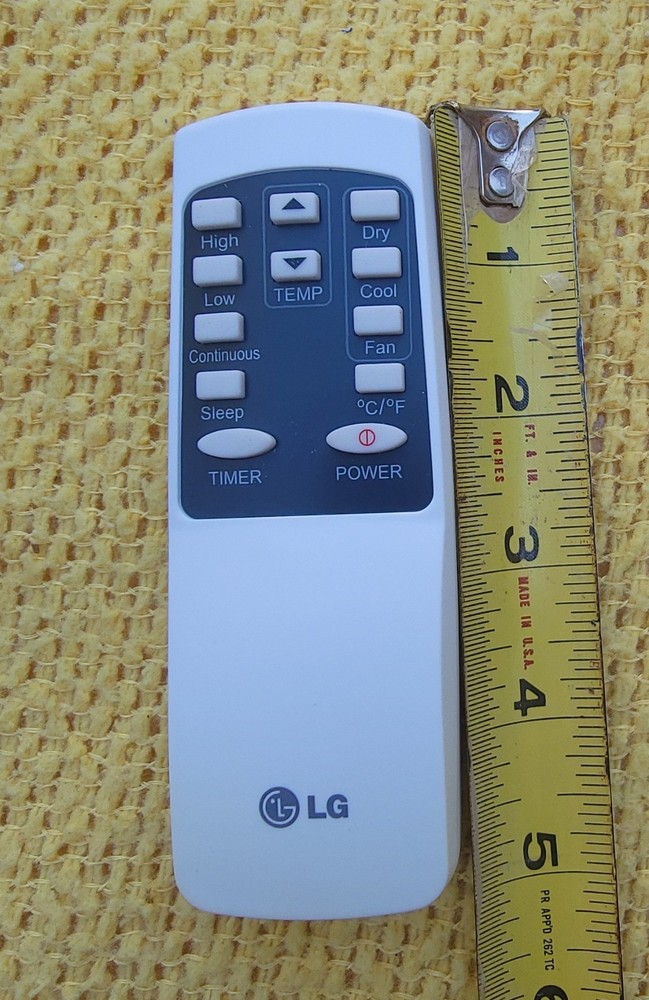 LG TC2013 OEM Air Conditioner Remote Control Used Tested