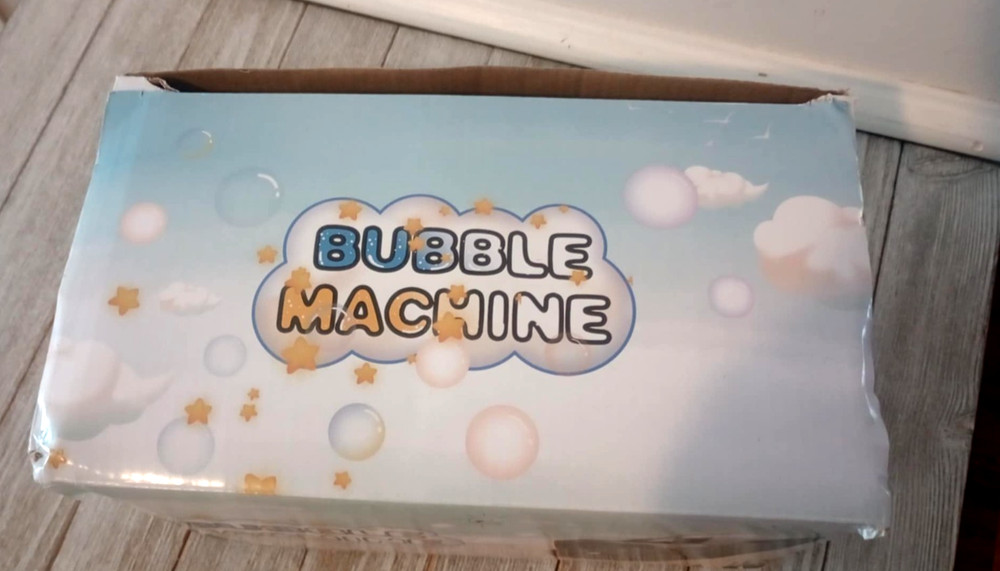 Bubble Blower Maker Machine Professional Automatic Portable Rechargeable