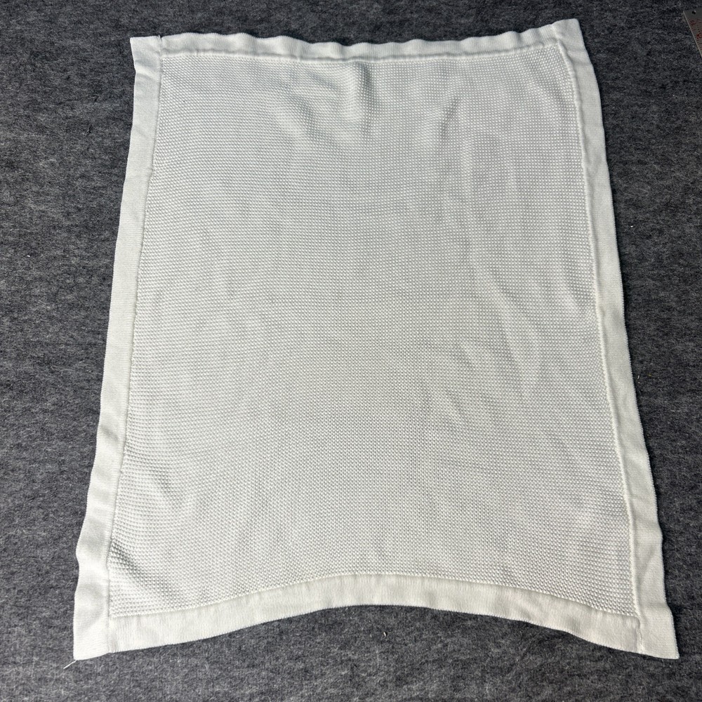 Circo Large Rectangle White Stretchy Baby Blanket