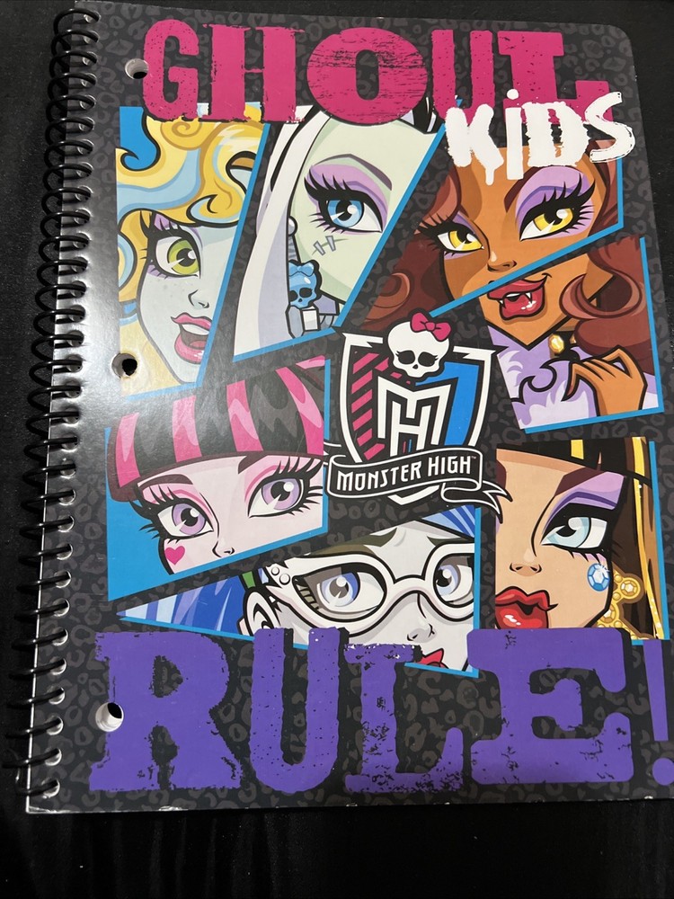 monster high notebook 70 Pages