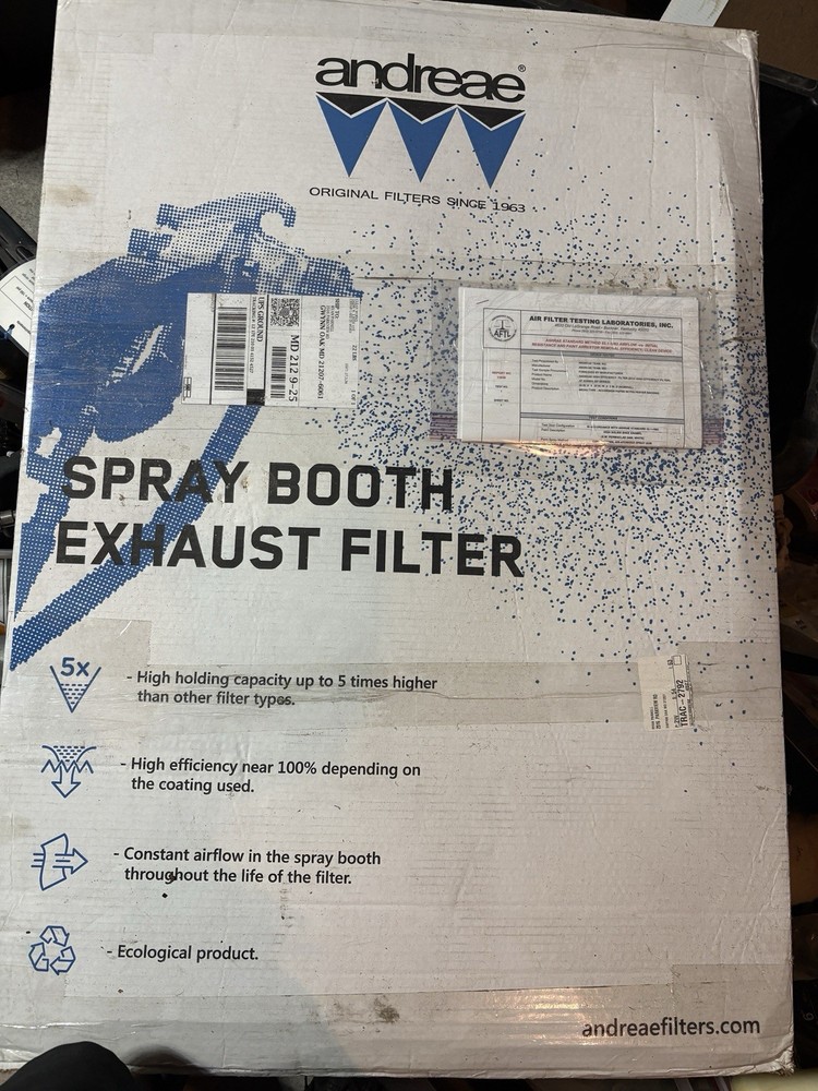 Andreae Spray Booth Exhaust Filter Af923