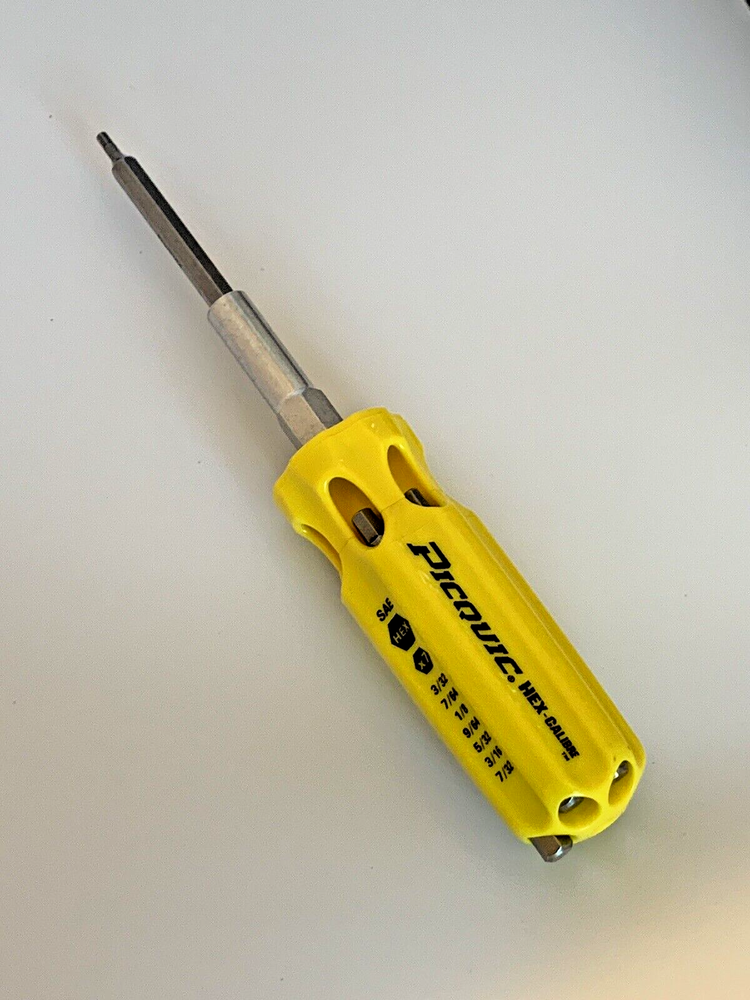 PICQUIC HEX MULTI BIT DRIVERS - SAE - METRIC - TORX - {three separate tools}