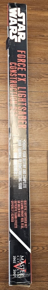 Master Replicas Star Wars Force FX Lightsaber Construction Set *Working* 2007