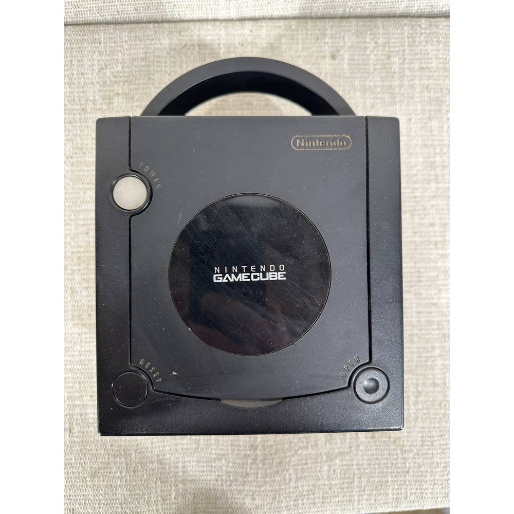 Nintendo GameCube DOL-001 Jet Black Console Bundle with Controller & Power 17-2
