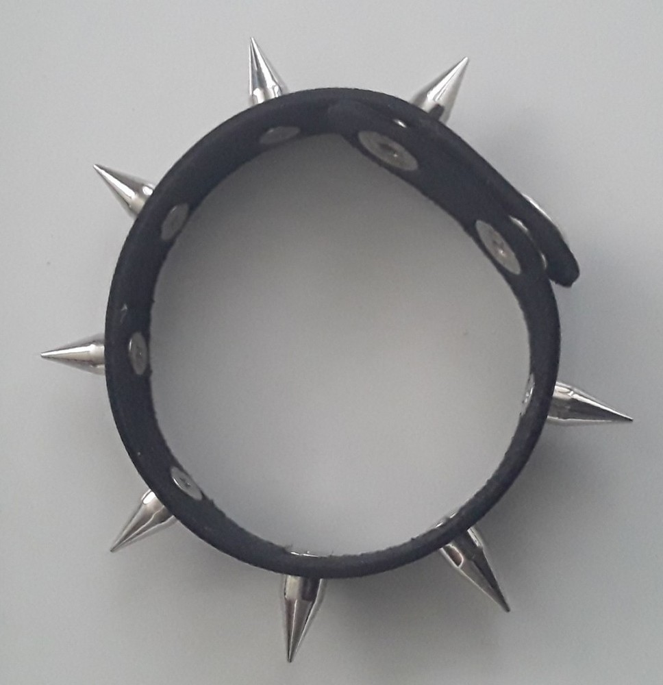 Funky Punk Leather Bracelet.