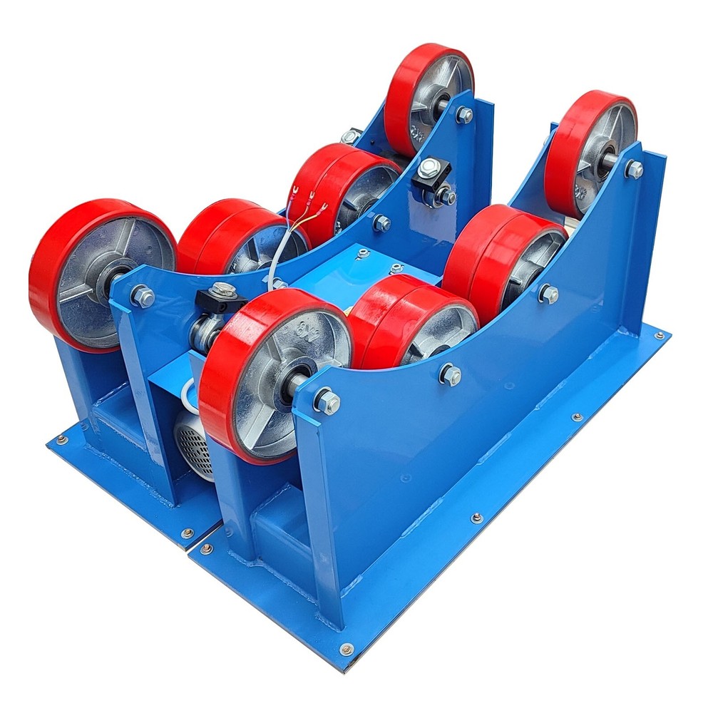 220V 3T Welding Turning Roller Rotating Adjustable Welding Roller Support Frame