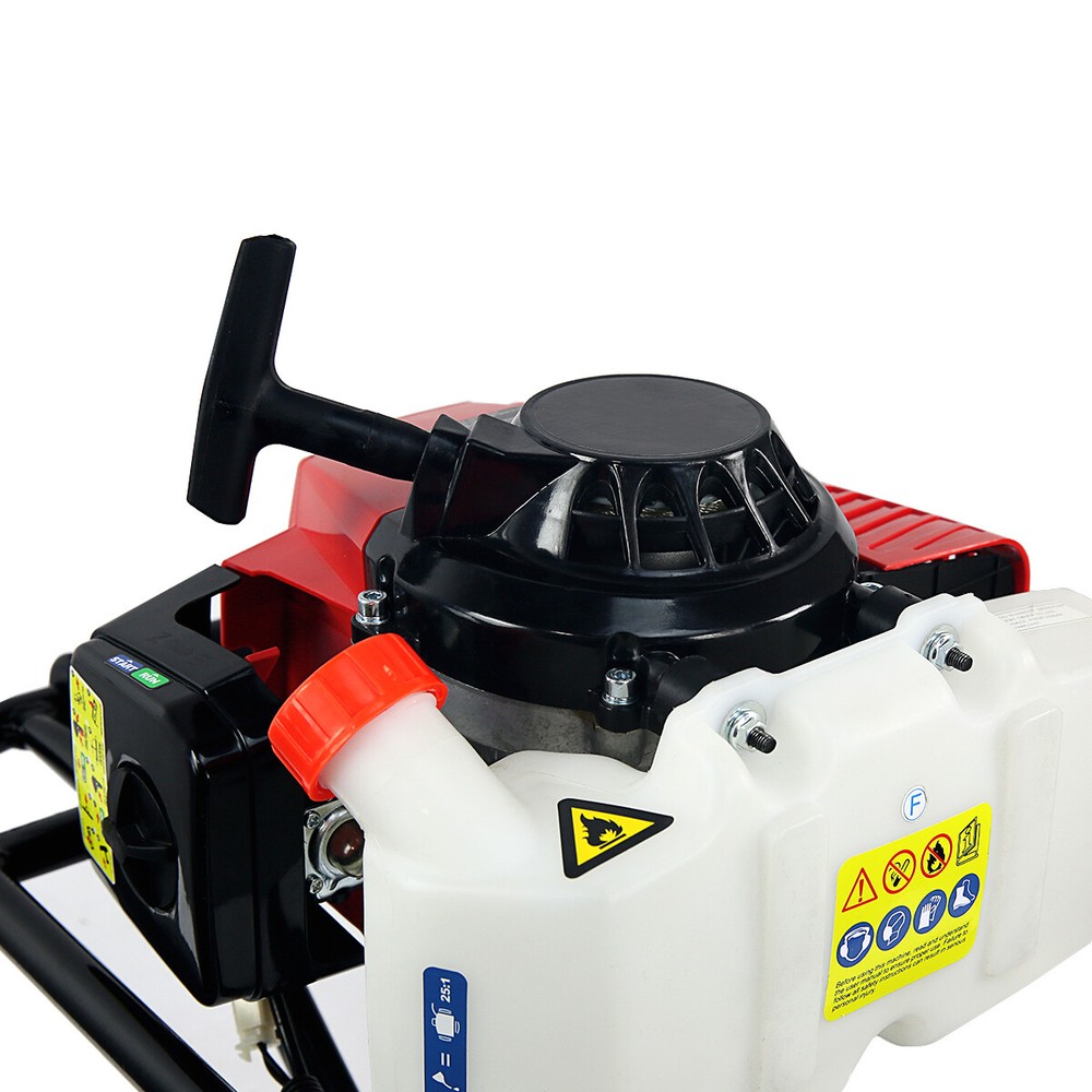 XtremepowerUS 2.5HP Post Hole Digger Earth Auger Powerhead EPA Include 4" 8"