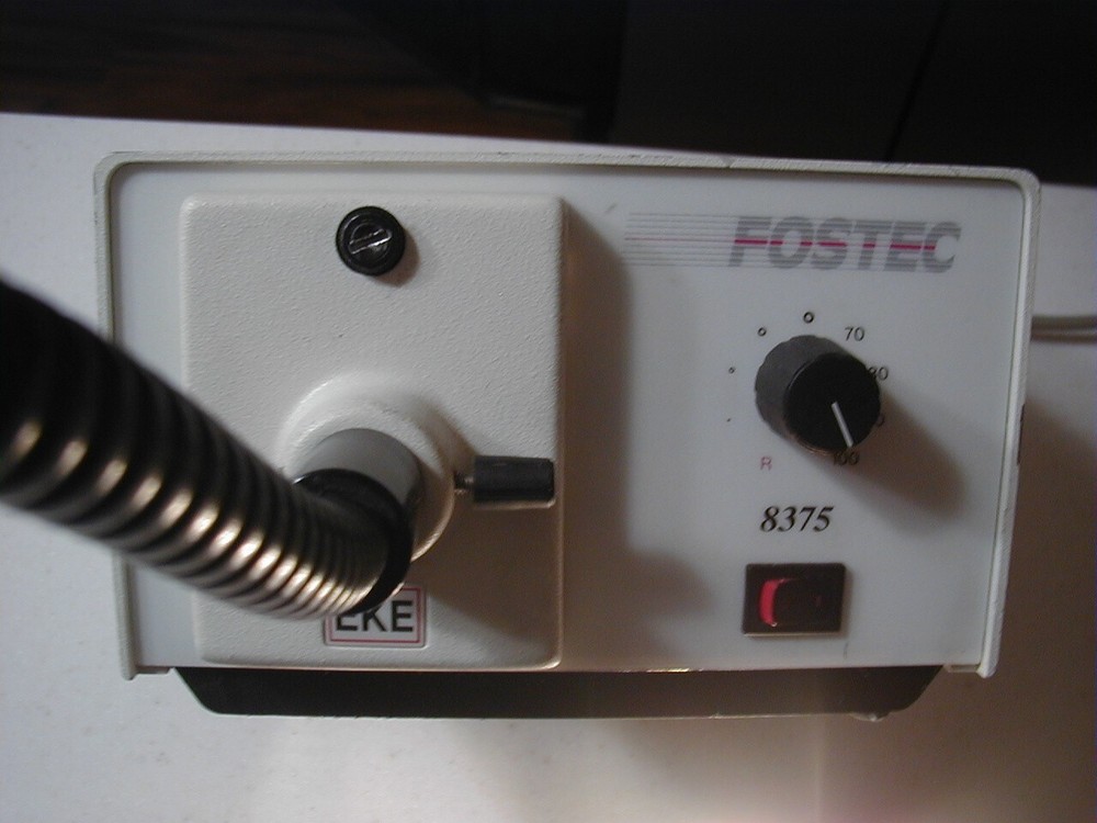 FOSTEC Fiber Optic Microscope Ring illuminator, Nice shape, READ