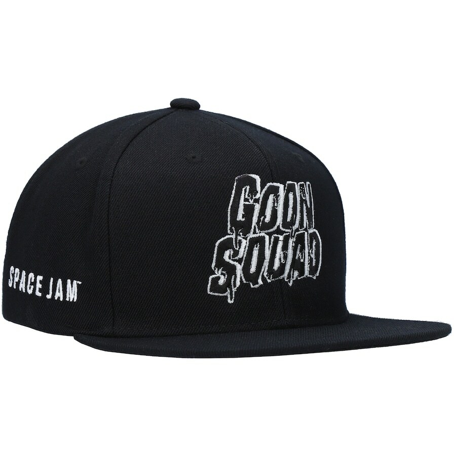 Space Jam: A New Legacy Mitchell & Ness Goon Squad Snapback Hat – Black